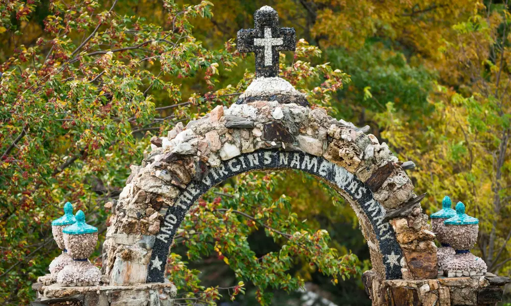 Our Mother of Sorrows Grotto in Cedar Rapids, IA