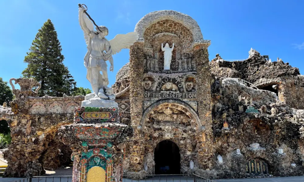 The Grotto of the Redemption, located in West Bend, IA