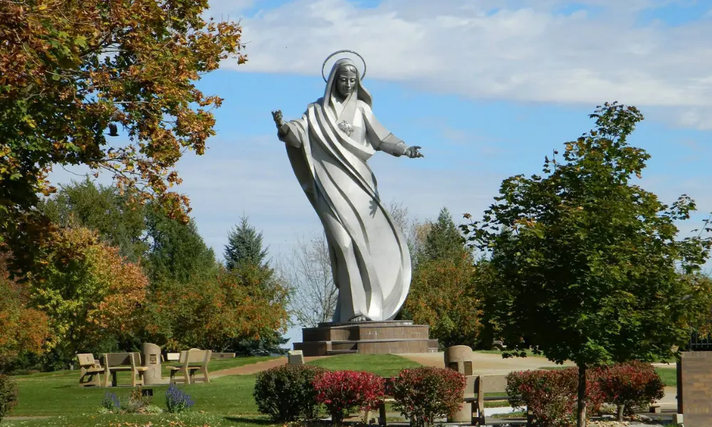 30-foot station of Mary, Queen of Peace in Sioux City, IA