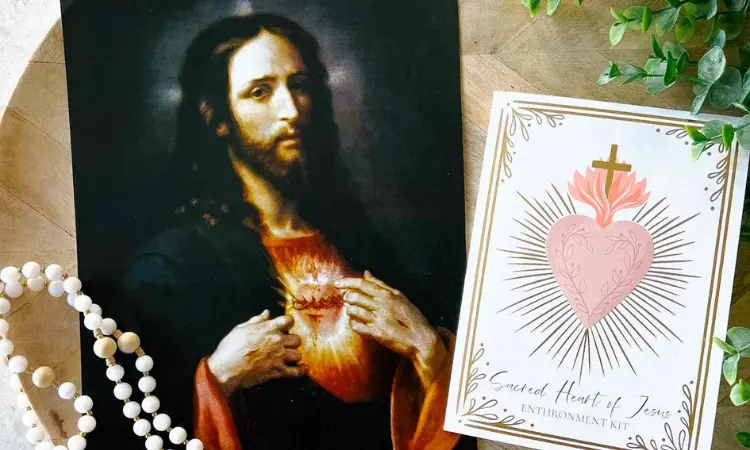 Sacred Heart of Jesus image from House of Joppa