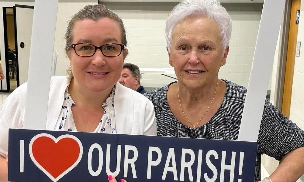 Parishioners from Corpus Christi in Council Bluffs