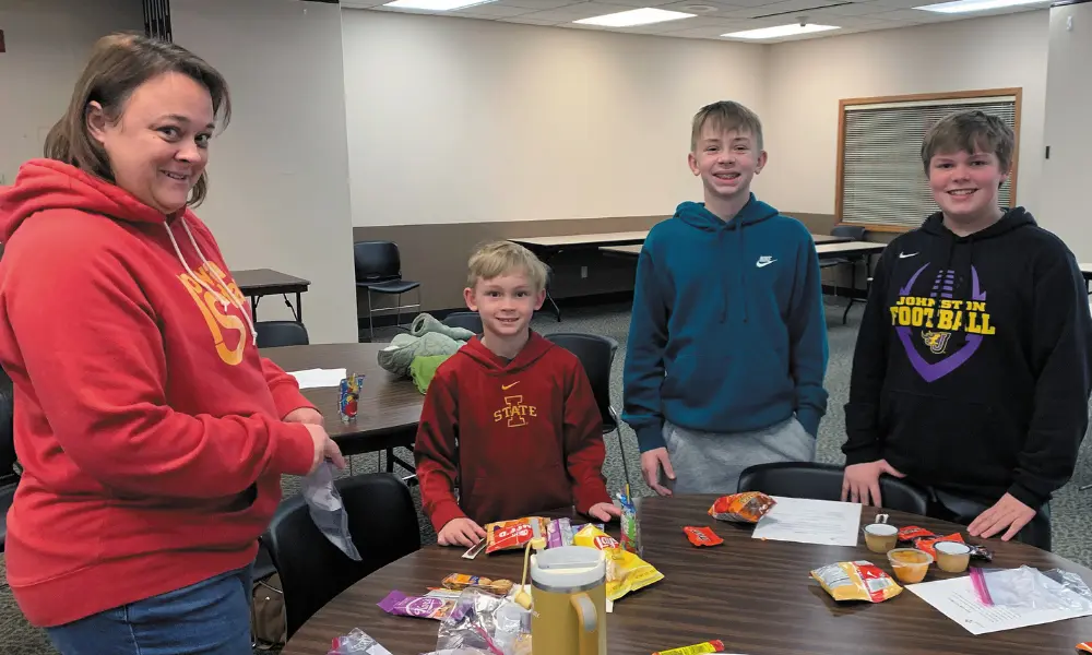 Faith formation night St. Mary of Nazareth in Des Moines